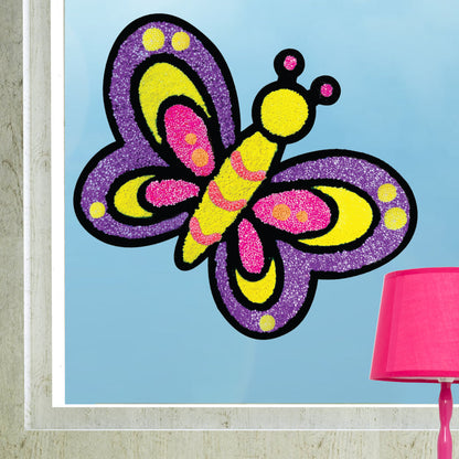 Clay Stickers - Butterfly