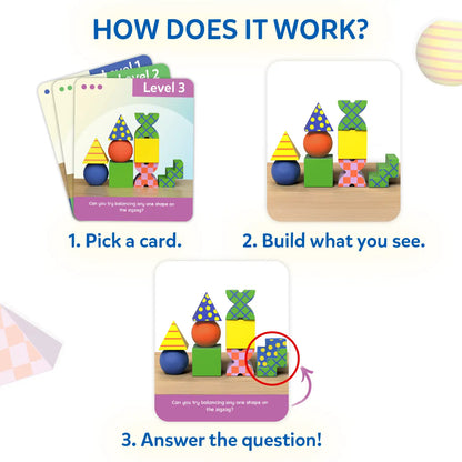 Brain Blocks | 3D Early STEM Building Blocks for Kids | Gifts for Ages 4-7