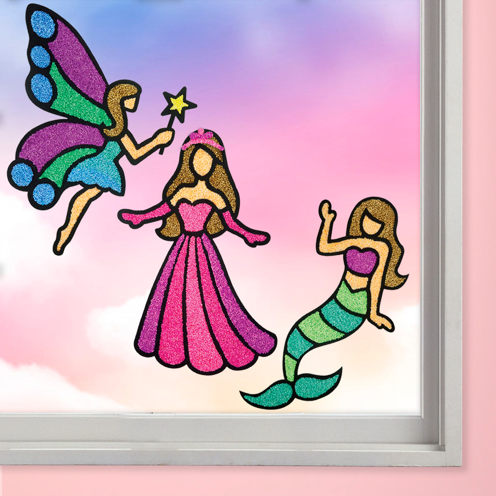 Clay Stickers - Princess