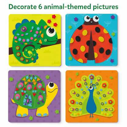 Fun with Foam: Amazing Animals | 3D Sticker Activity (ages 3-7)