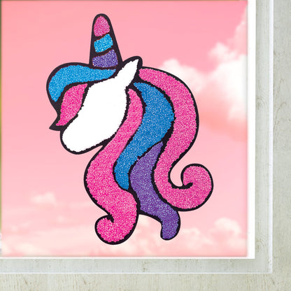 Pack of 12 - Clay Stickers Unicorn