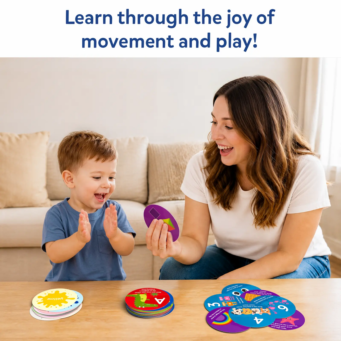 Jump And Learn - Flash Cards for Toddlers (ages 2-5)