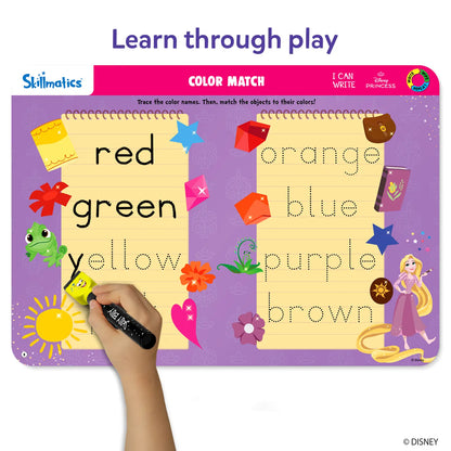 I Can Write Disney Princess | Reusable Activity Mats (ages 3-6)