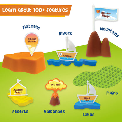 Mapology - Physical Features of World