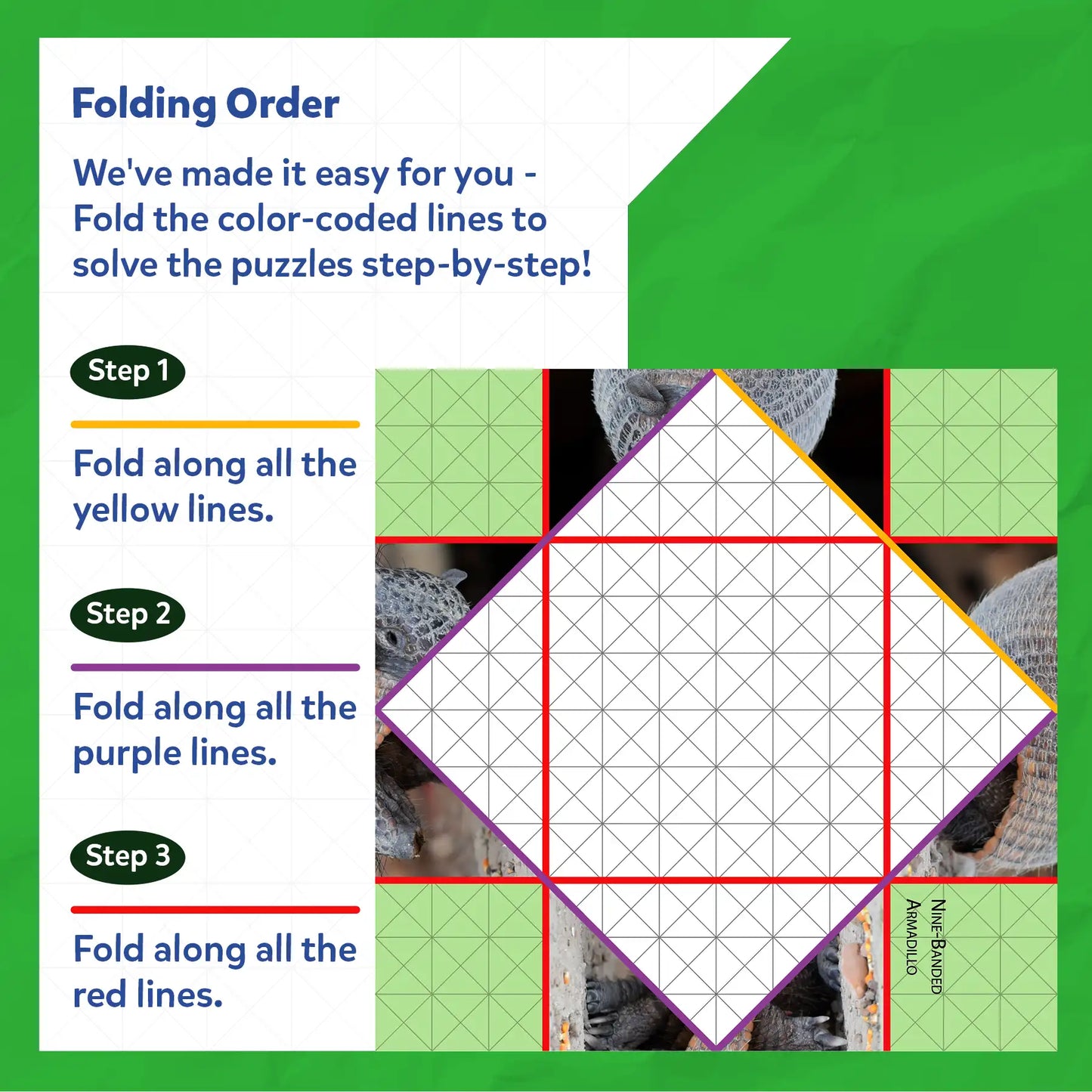 Craftopedia: Coolest Creatures | Origami Puzzle Book (ages 6+)
