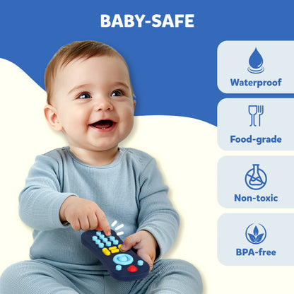 Push & Pop: TV Remote | Sensory & Fidget Toy (Ages 9-24 months)