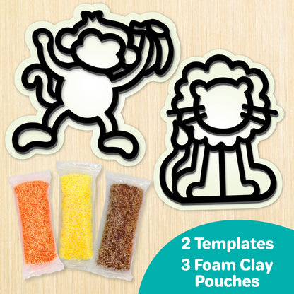 DIY Clay Stickers Animals
