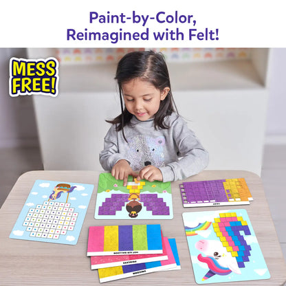 Felt Fun: Unicorns & Princesses | Reusable 3D Craft Kit (ages 3-8)