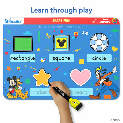I Can Write Disney Junior Mickey Mouse | Reusable Activity Mats (ages 3-6)