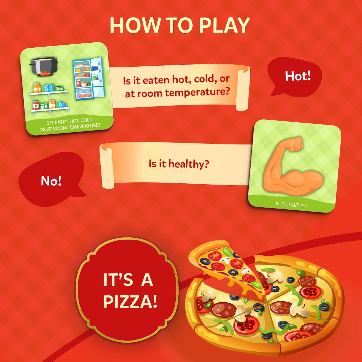 Guess in 10 Junior: Food We Eat! | Trivia Card Game (ages 3-6)