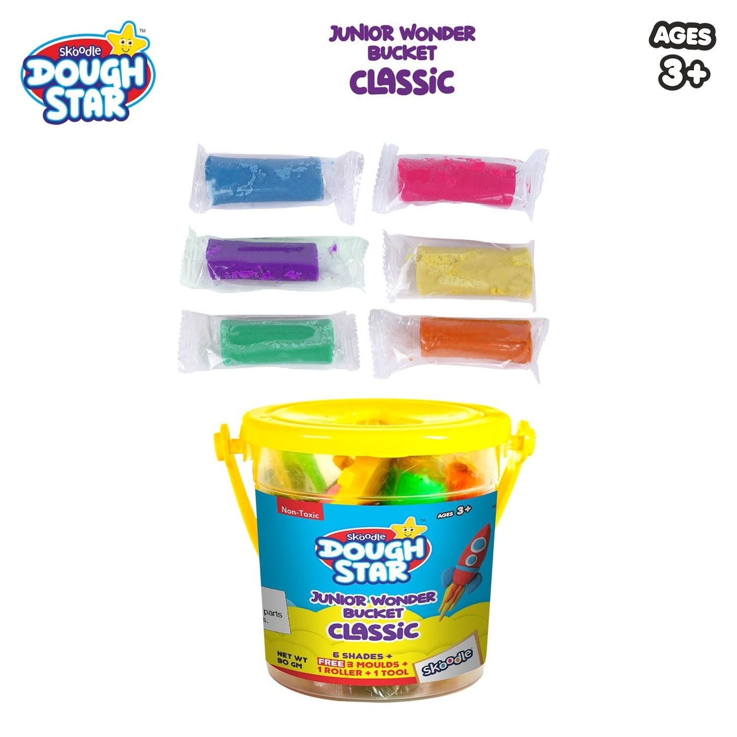 Skoodle Dough Star Junior Wonder Bucket Classic