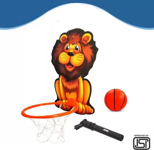 Kirat Tiger Shaped Kids Hangable Indoor Outdoor Basket ...