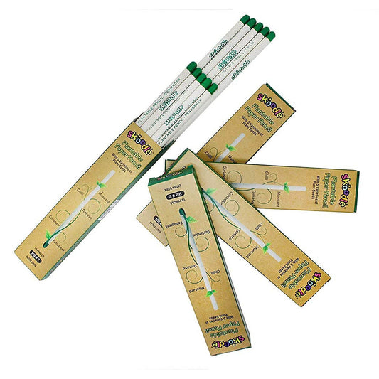 Skoodle Plantable Paper Pencil - 10 Pencils