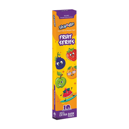 Skoodle Fruit Series Paper Pencil - 10 Pencils