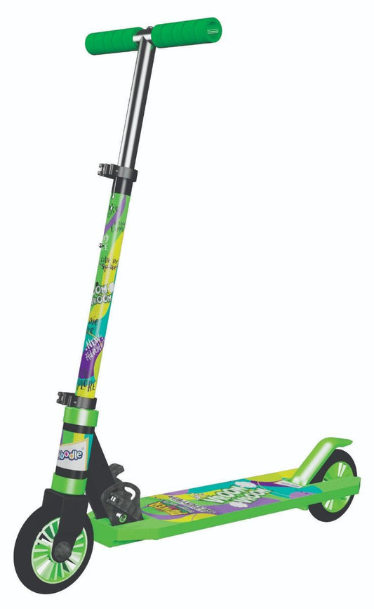 Skoodle Power Play Let's Vroom 2 Wheel Kick Scooter (Forest Green)