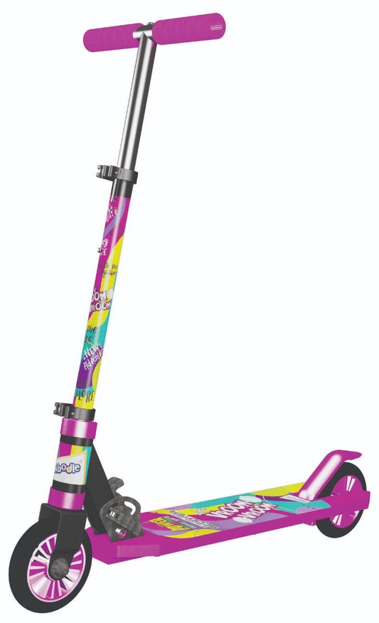 Skoodle Power Play Let's Vroom 2 Wheel Kick Scooter (Magic Pink)