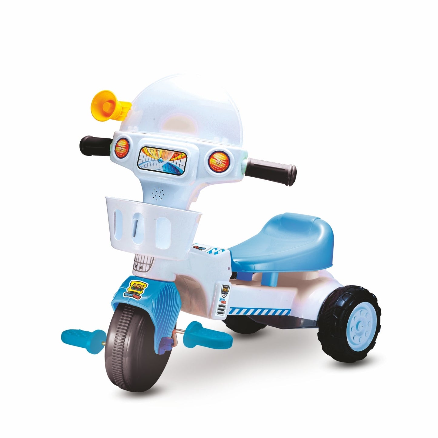 Skoodle Green Orange Skootrike Ride-On - Blue