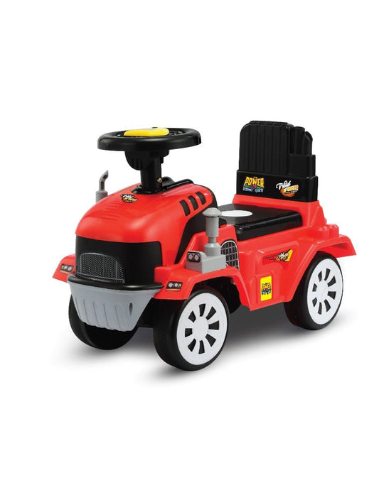 Skoodle Power Play Wild Fire Red Ride-On