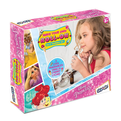 Skoodle Princess - Make Your Own Happy Roll On, Educational Diy Activity Toy Kit For Ages 8+, Creative Learning Games For Growing Children
