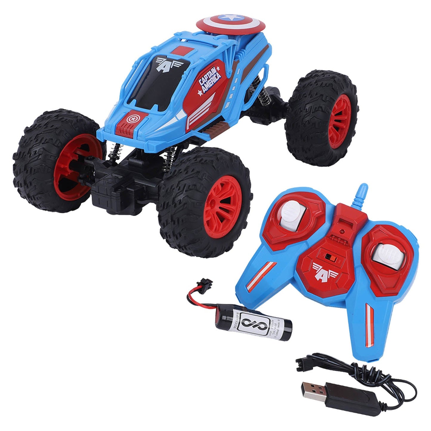 Marvel Captain America Climb & Gallop Speedster Remote Control RC Car
