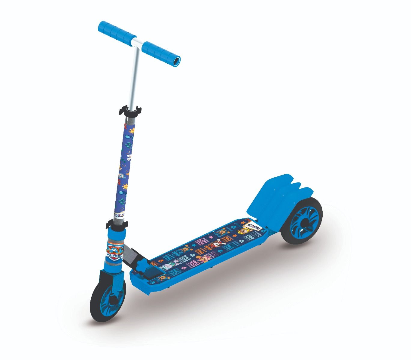 Skoodle Paw Patrol 3 Wheels Kick Scooter (Dark Blue)