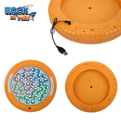 Skoodle Quest Hook Da Fish Rechargeable Game - Orange