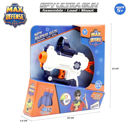 Skoodle Max Defense Spy Super Gun - (White)