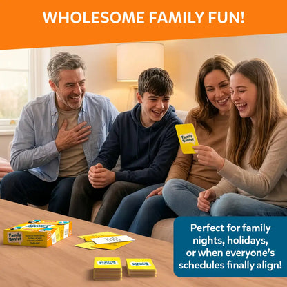 Family Banter | Fun and Hilarious Card Game (ages 6+)