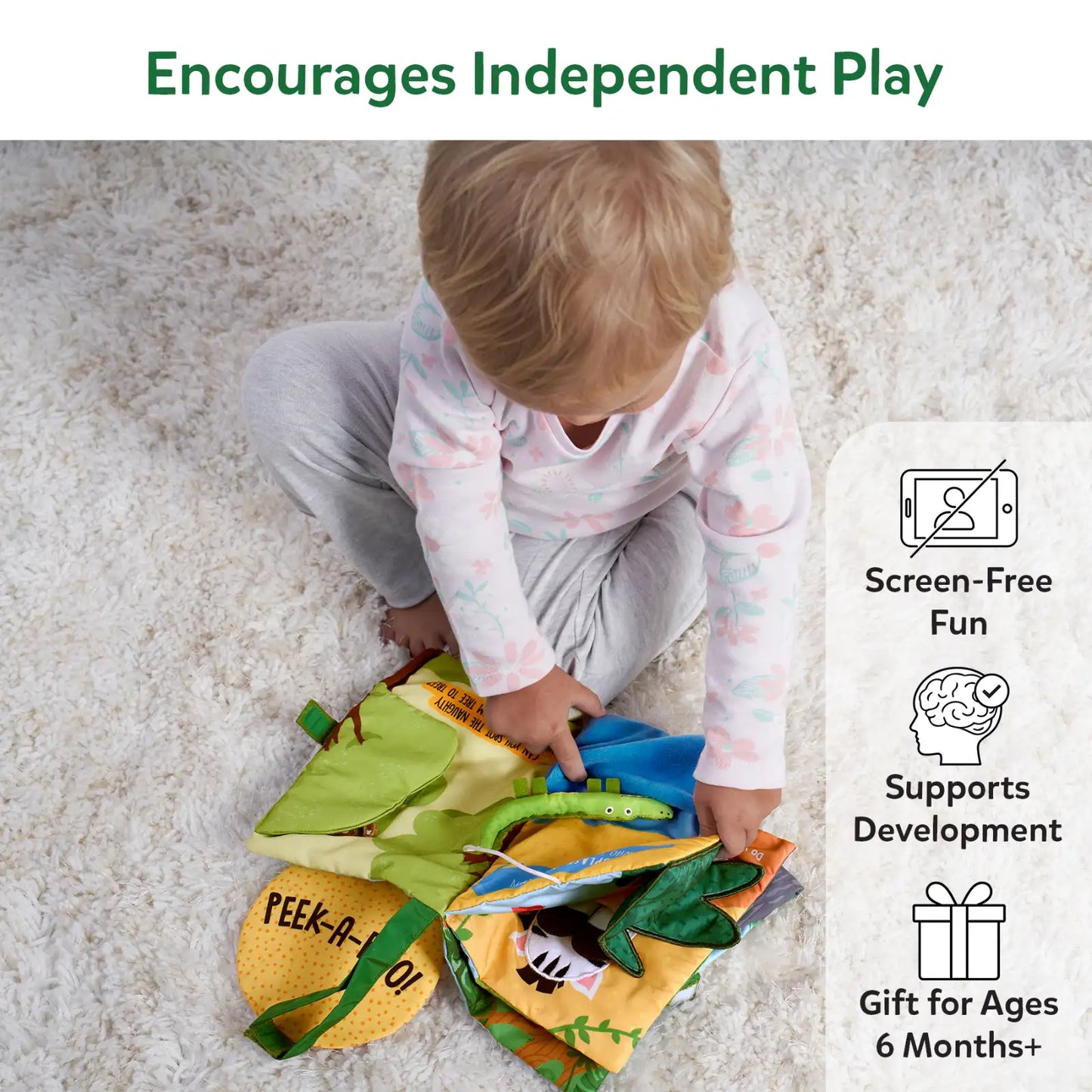Peek-A-Boo: Jungle Theme (Ages 6 months+)