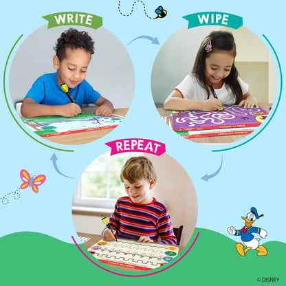 I Can Write Disney Junior Mickey Mouse | Reusable Activity Mats (ages 3-6)