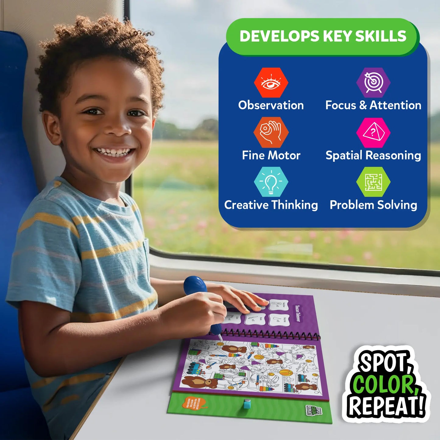 Animal Spot & Play Bundle (ages 4-8)