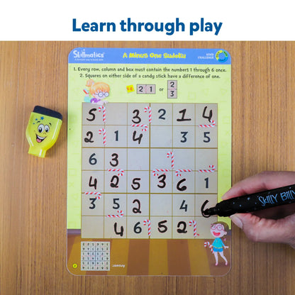 Mind Challenge | Reusable Activity Mats (ages 6+)