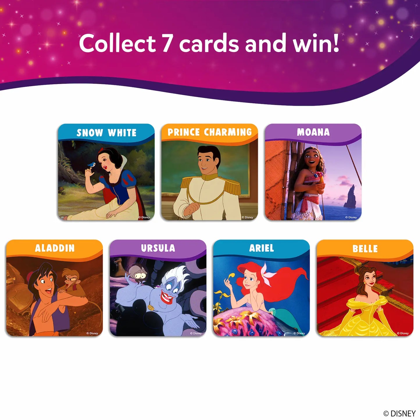 Guess in 10 Junior: Disney Princess  | Trivia card game (ages 3-6)