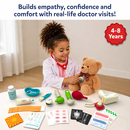 Doctor Set | 35+ Piece Pretend Play Medical Kit (ages 4-8)