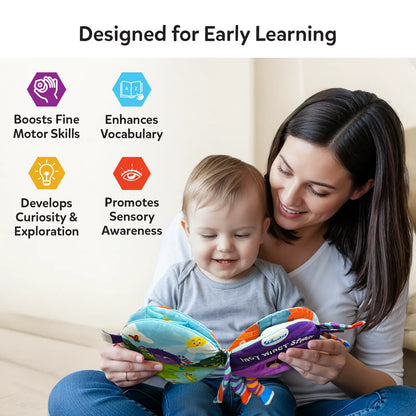 Incy Wincy Spider: Interactive Sensory Cloth Book (6–24 months)