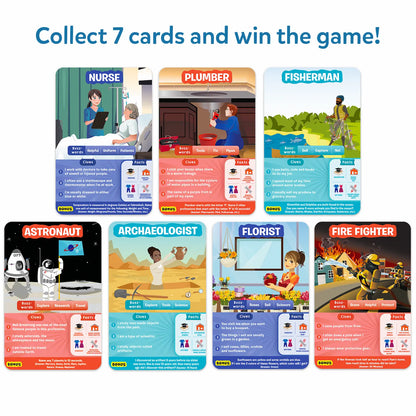 Guess in 10: Inspiring Professions | Trivia Card Game (ages 6+)