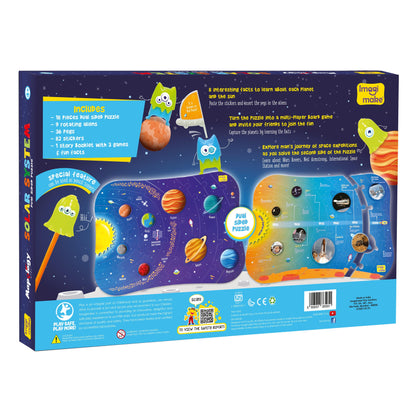 Mapology Ultimate Combo: India & World Map Puzzle, Solar System Puzzle & Monument of India Construction Set