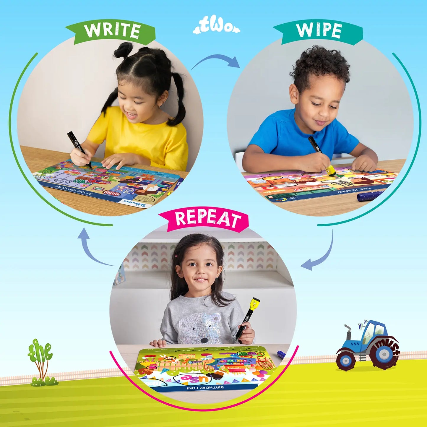 Search & Find Sight Words | Reusable Activity Mats (ages 3-6)