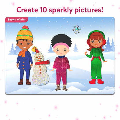 Foil Fun: Dress Up | No Mess Art Kit (ages 4-9)