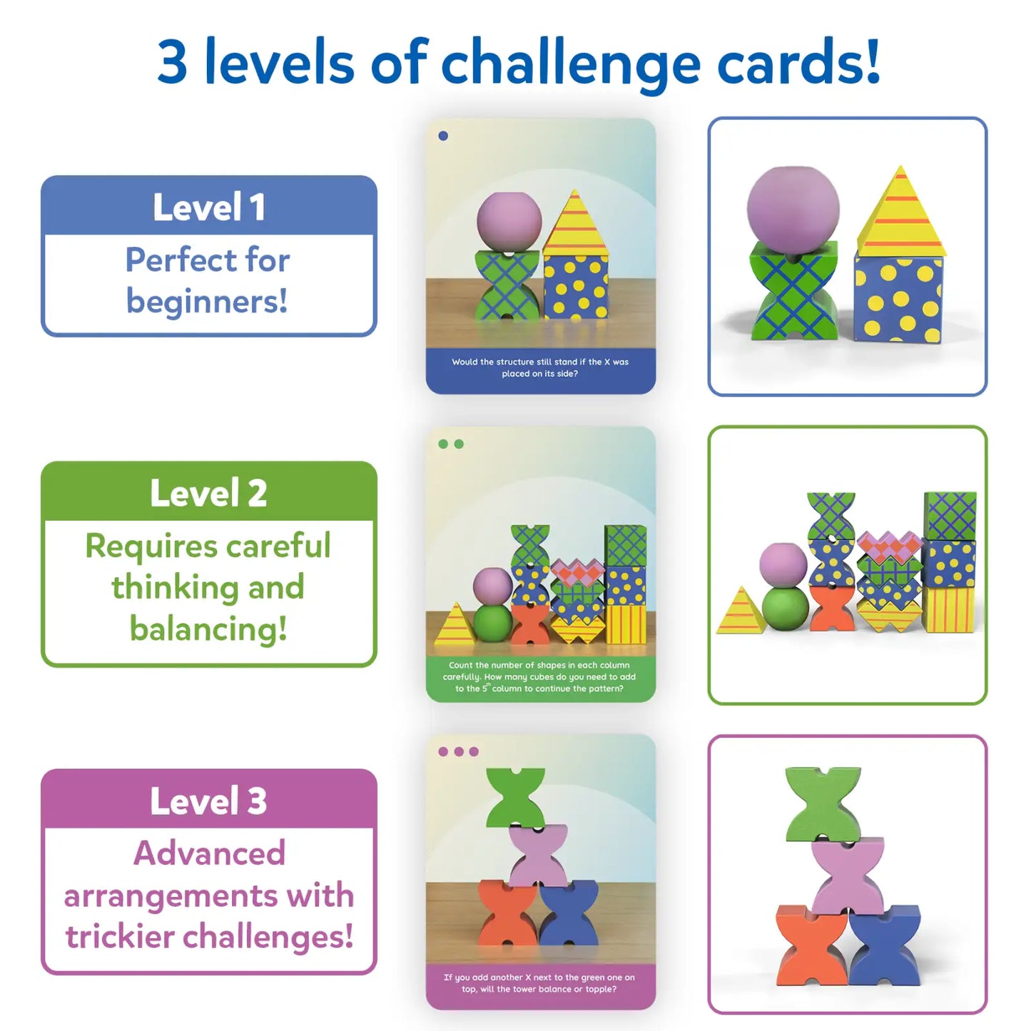 Brain Blocks | 3D Early STEM Building Blocks for Kids | Gifts for Ages 4-7
