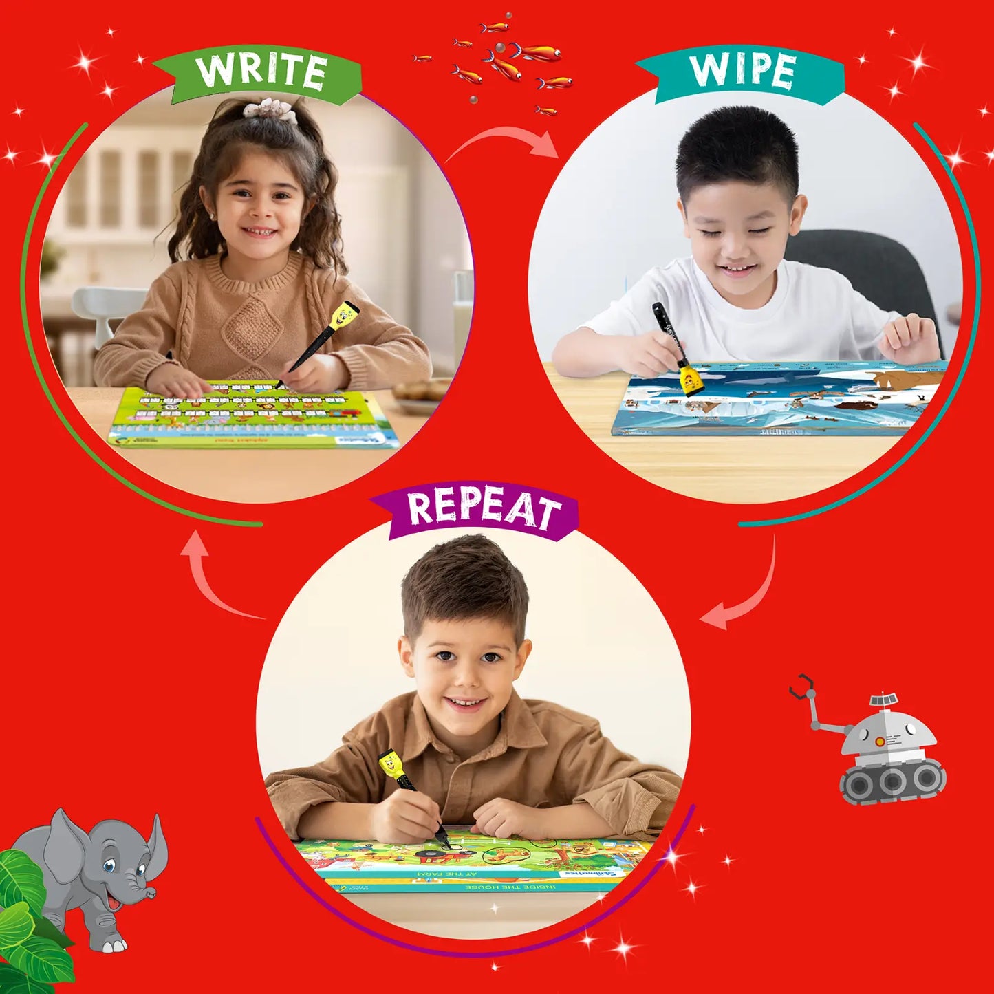 Search & Find | Reusable Activity Mats (ages 3-6)