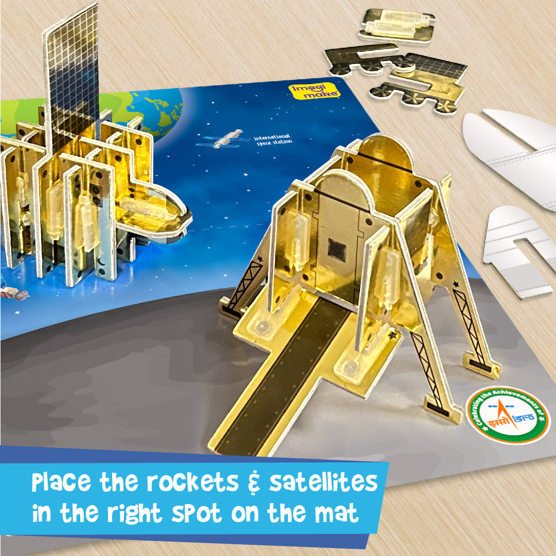 Pack of 12 Mapology Mission Chandrayaan Project Kit