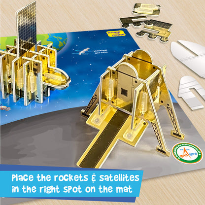 Pack of 12 Mapology Mission Chandrayaan Project Kit