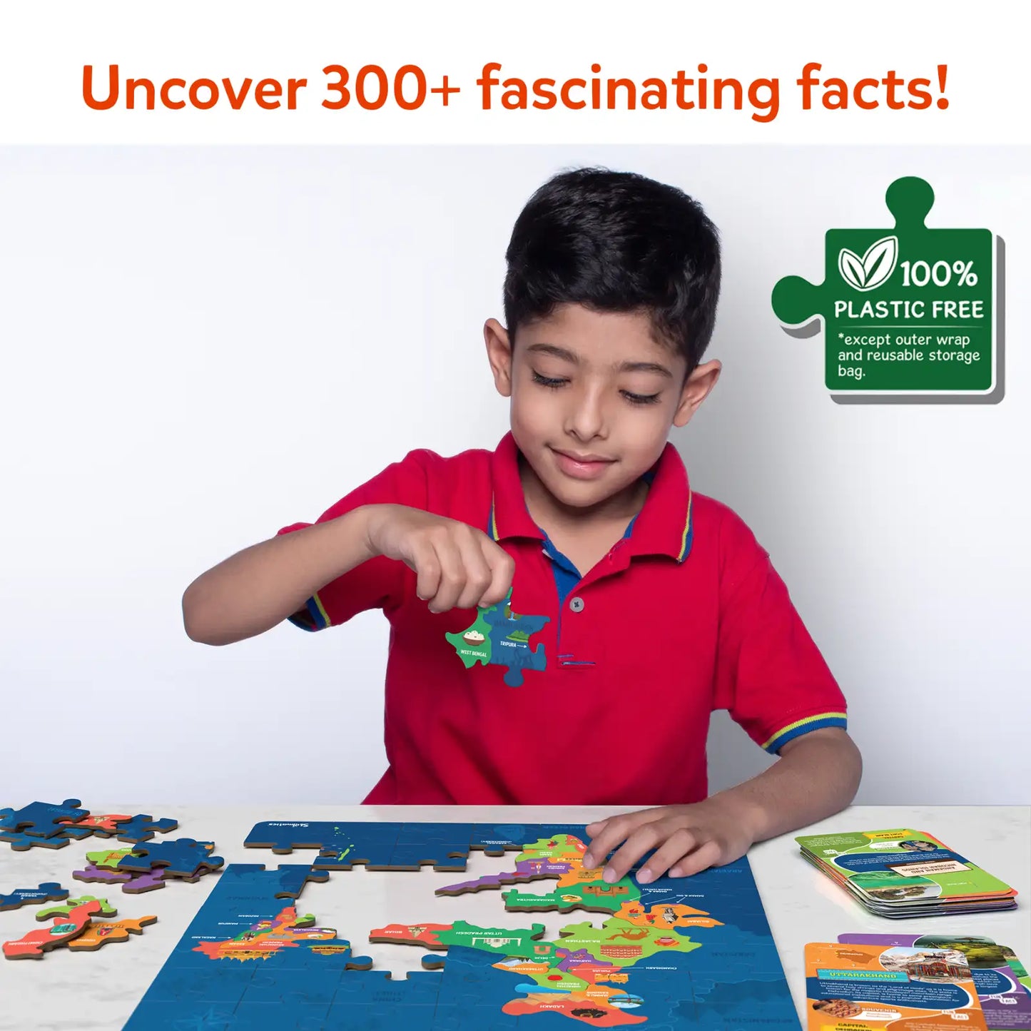 India Map Puzzle | Floor Puzzle & Game (ages 6-12)