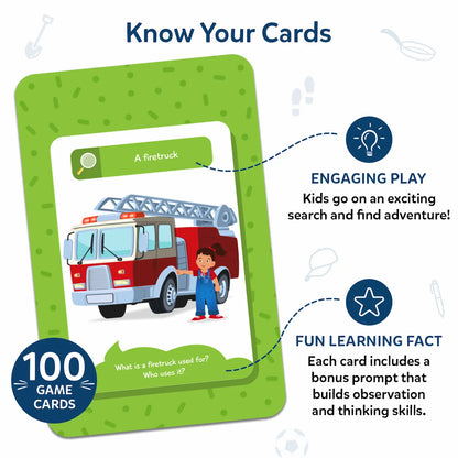 Found It! Combo: Indoor + Travel (ages 4-7)