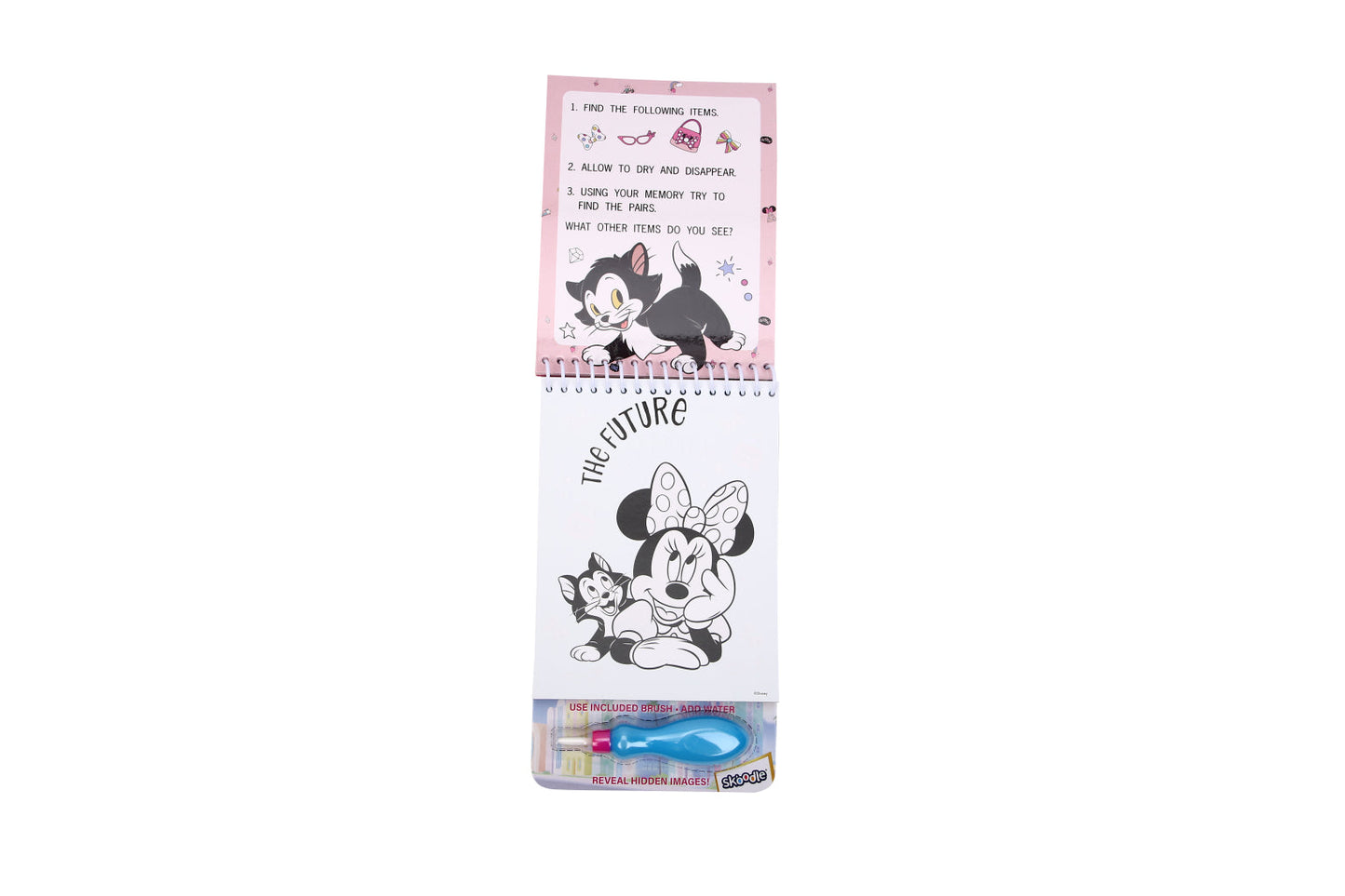 Disney Minnie Water Magic Pad - Colouring & Activity Book For Kids