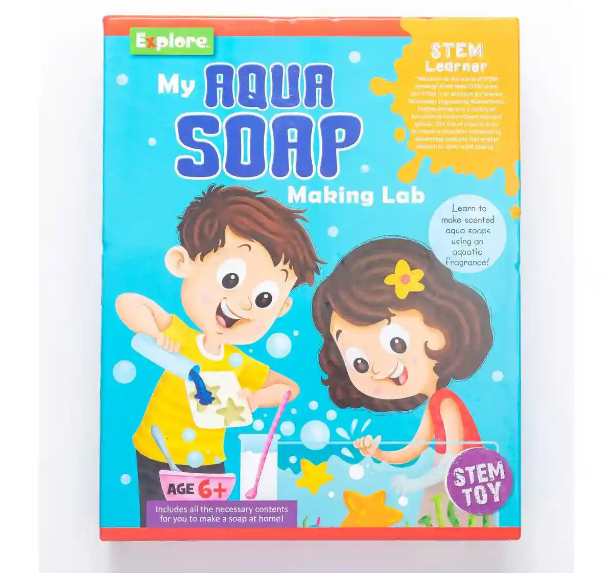 Eksploe My Aqua Soap Making Lab Easy To Play Creative STEM Skills, 8 Years+