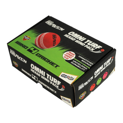 Braven Wind 4 Cricket Ball Set Of 6 (2 Colors X3 Each)