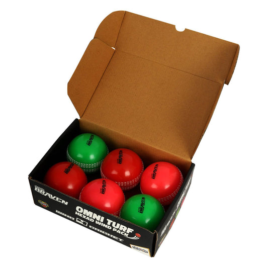 Braven Wind 4 Cricket Ball Set Of 6 (2 Colors X3 Each)