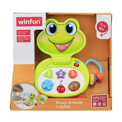 Winfun Busy Animal Laptop - Froggy